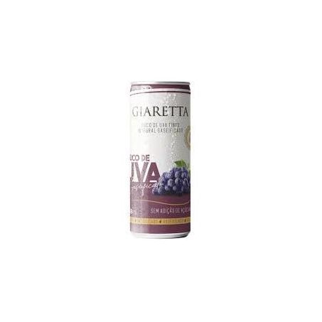 Suco de uva tinto integral giaretta gaseificado 269ml