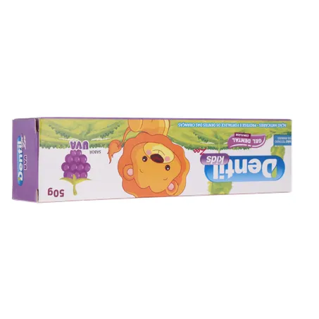 Creme dental dentil kids zoo uva 50g 360-15