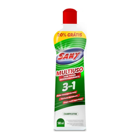 LIMPADOR MULTIUSO 500ML CAMPESTRE SANY SQUEEZE