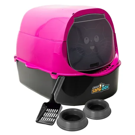 Kit sandbox fechado rosa jelplast
