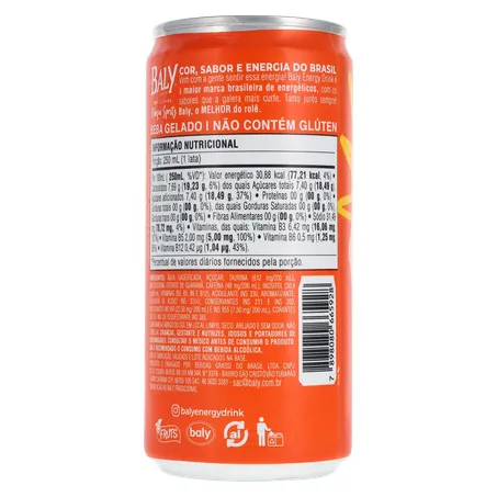 Energético Baly Foripa Spritz Lt 250ml 360-18