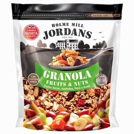 Granola jordans fruits nuts 400g