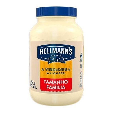 MAIONESE HELLMANS TAMANHO FAMÍLIA PT 657G