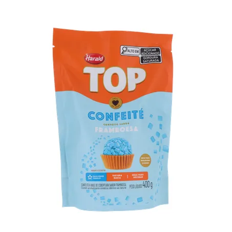 Confeite harald top framboesa 400g 360-35