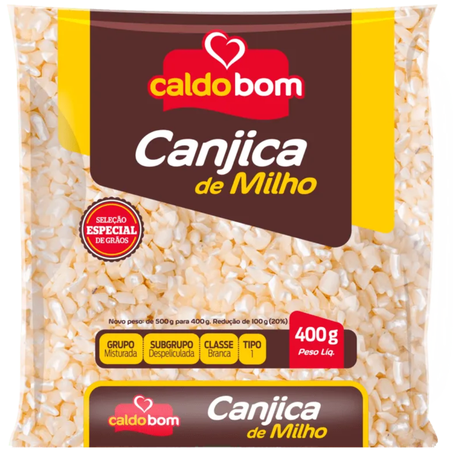 Canjica branca caldo bom 400g