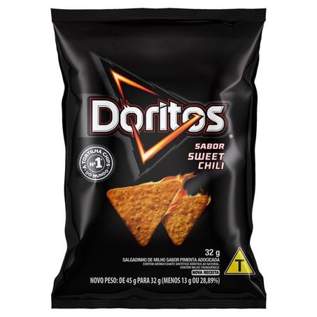 SALGADINHO DORITOS 32G SWEET CHILI