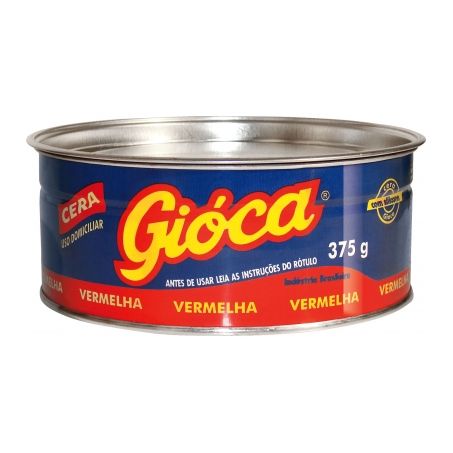 Cera em pasta gioca vermelha 375 g