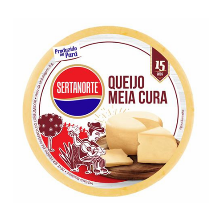 QUEIJO MINAS MEIA CURA SERTANORTE 400G