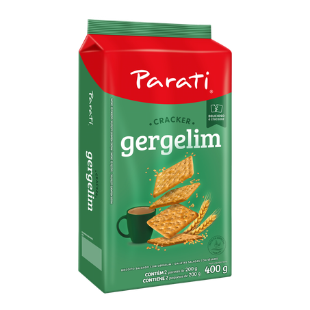Biscoito parati gergelim 400g