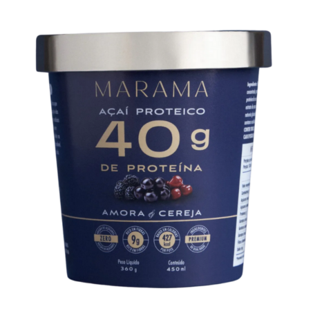 ACAI PROTEICO AMORA E CEREJA MARAMA 450ML