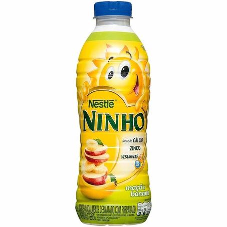 Iog nestle ninho maca banana 850g