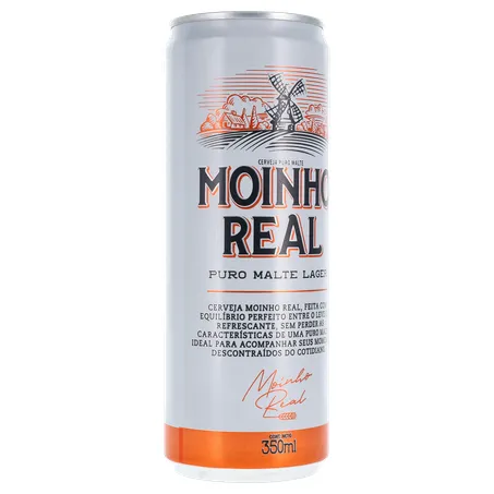 Cerveja Moinho Puro Malte lata 350ml 360-34