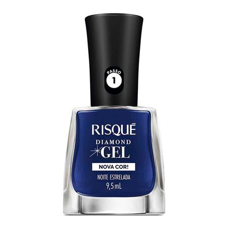 ESMALTE RISQUÉ GEL DIAMOND NOVA COR! NOITE ESTRELADA 9,5ML