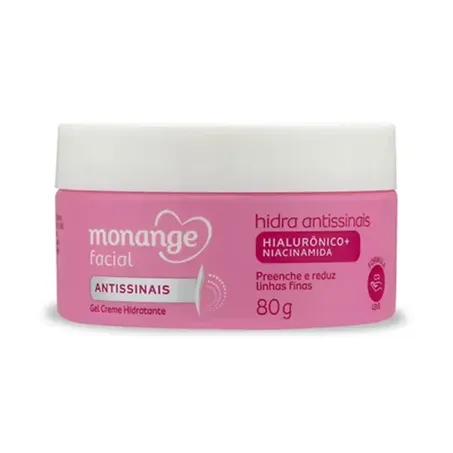 Creme Hidratante Monange 80g Facial Antisinais