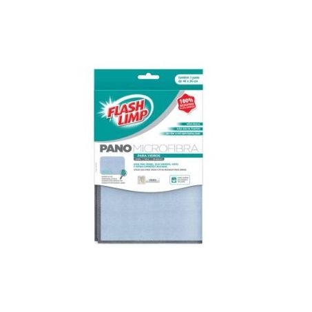 PANO MICROFIBRA FLASH LIMP VIDROS