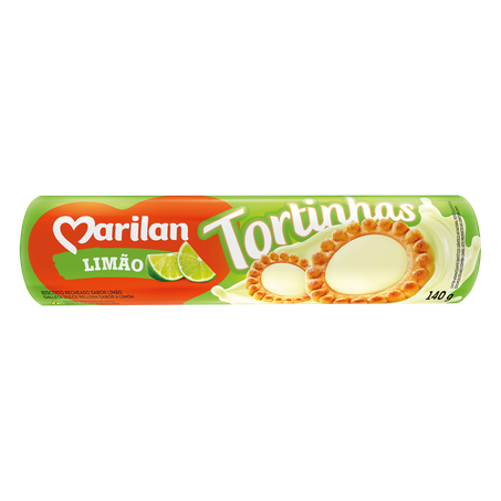 Bscoito tortinhas marilan limão 140g