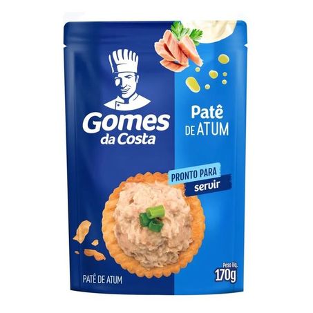 Patê de atum gomes da costa sachê 170g