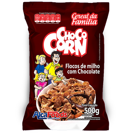 Cereal alcafoods chocolate corn 500g
