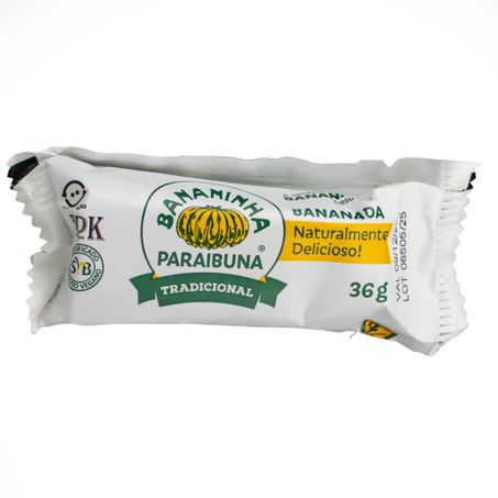 BANANINHA TRADICIONAL 36G BANANINHA PARAIBUNA
