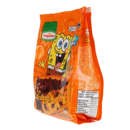 MISTURA BOLO ORQUÍDEA BOB ESPONJA CENOURA COM CHOCOLATE 300G 360-5