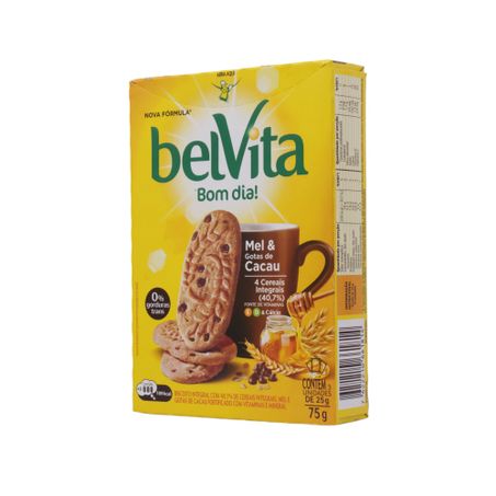 Biscoito Integral Belvita Mel/Cacau 75g 360-6