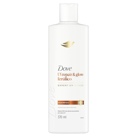 Shampoo Dove 370ml - Uvrepair + Ferúlico