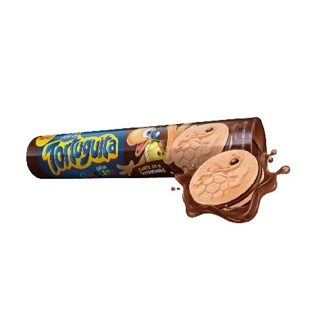 Bisc Rech. Tortuguita 120g Chocolate