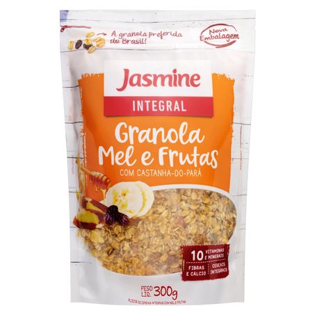GRANOLA MEL E FRUTAS JASMINE