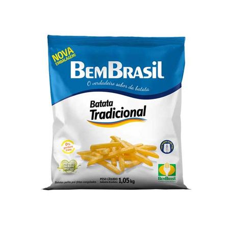 Batata bem brasil 1,5kg congelada ec