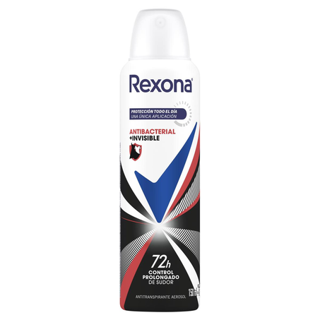 Desodorante Aerossol Rexona 90g - Antibacterial + Invisible - Feminino