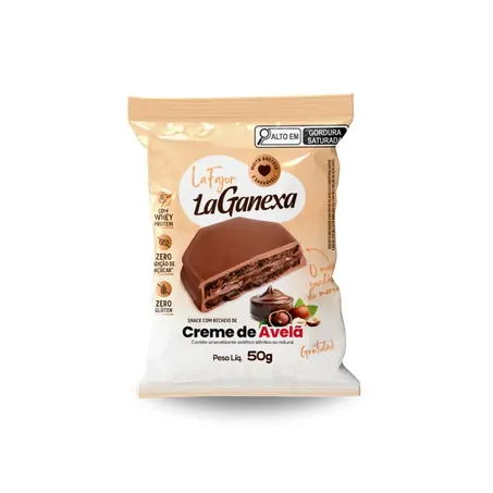 ALFAJOR AVELA COM WHEY 50G - LA GANEXA