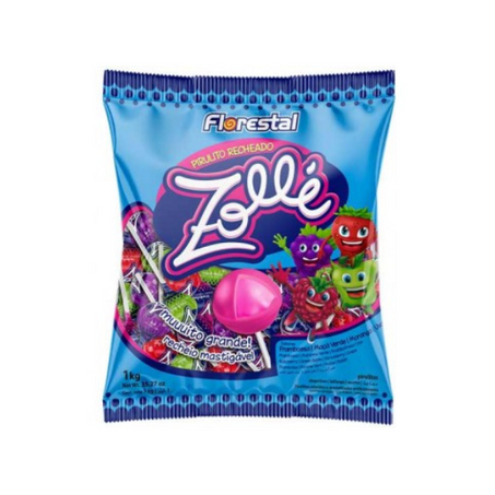 Pirulito florestal zolle sortido 1kg