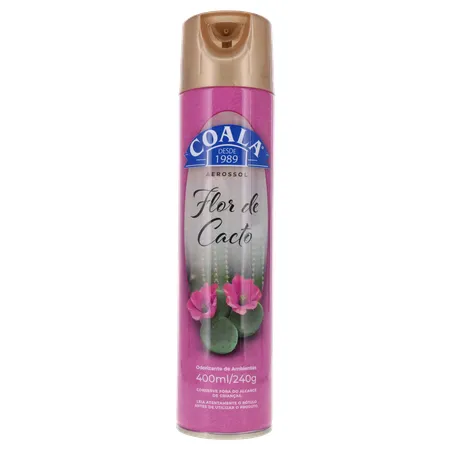 ODORIZADOR DE AMBIENTE COALA FLOR DE CACTO SPRAY 400ML