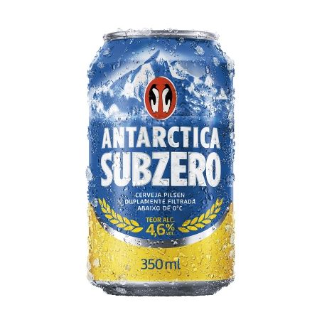 CERVEJA ANTARCTICA SUBZERO 350ML
