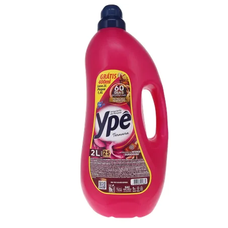 Amaciante de Roupas Ypê Ternura Frasco 2lt