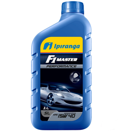 ÓLEO IPIRANGA F1 MASTER PERFORMANCE 15W40 SL 1L