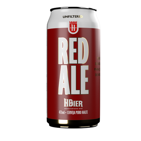 Cerveja hbier red ale 473ml