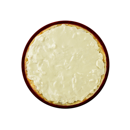 Pizza da praia 280g sabor chocolate branco