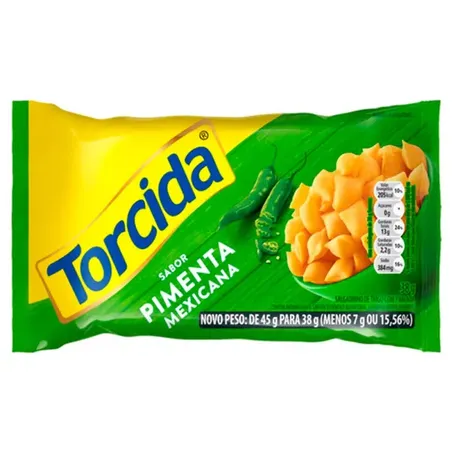 Torcida pimenta mexicana 38g