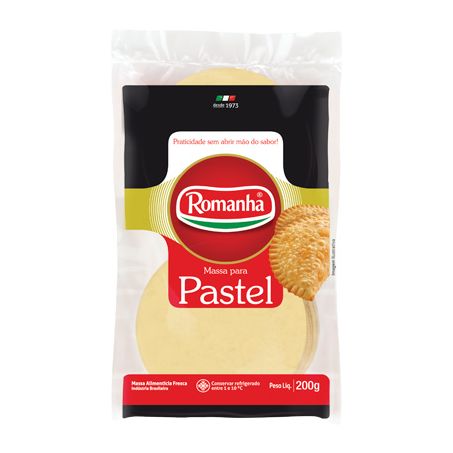 Massa P/ Pastel Romanha 200g Mini