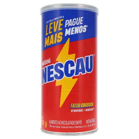Achocolatado em Pó Nescau Lata 370gr 360-1
