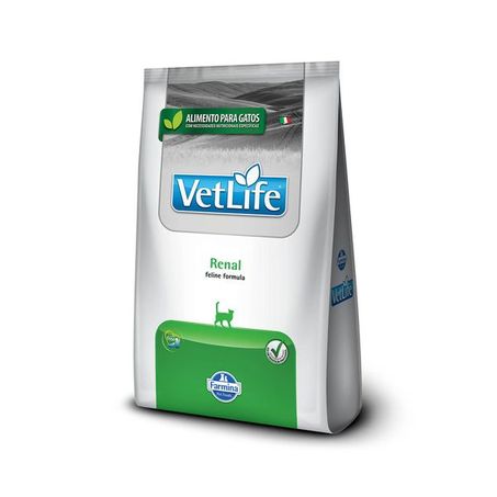 Ração Vet Life Natural Renal para Gatos Adultos 2Kg