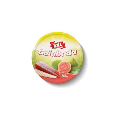 GOIABADA VAL LATA 600G
