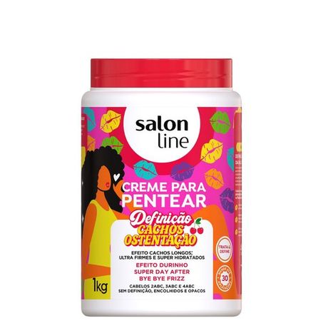 CREME PENTEAR SALON LINE DEFINIÇÃO CACHOS OSTENTAÇÃO 1KG
