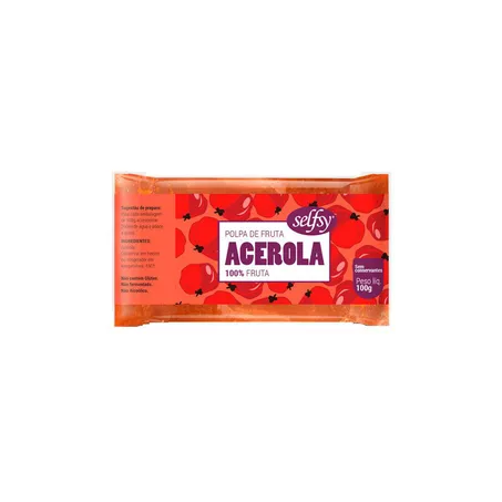 Polpa de fruta acerola selfsy