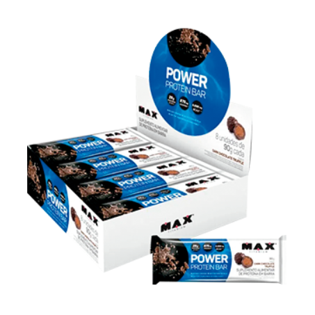 BARRA DE PROTEÍNA MAX TITANIUM DARK CHOCOLATE 90G