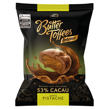 Bala Arcor Butter Toffees Intense 90g Pistache