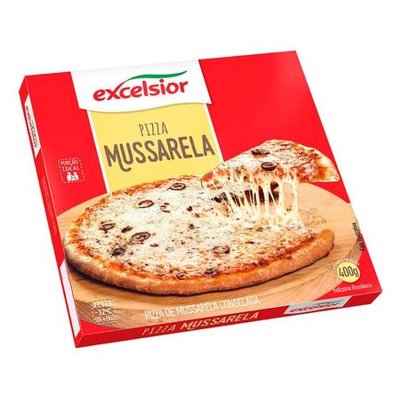 Pizza excelsior 400g mussarela