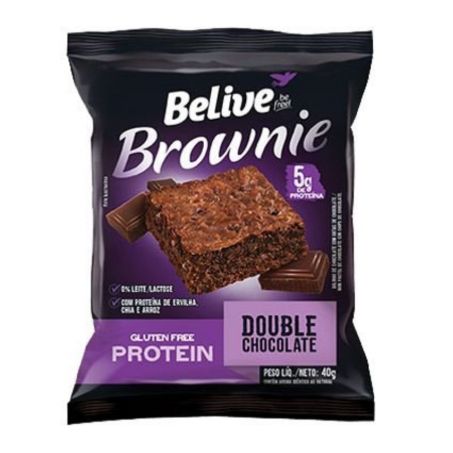 Brownie belive doub/choc 40g s/gluten