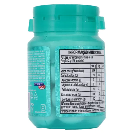 Goma De Mascar Mentos Pure Fresh S/Açúcar Wintergreen Pt 56g  360-20